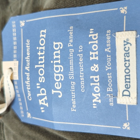 Democracy Natalie Ab Solution Straight Leg Corduroy Dark Green 2P - Picture 14 of 16